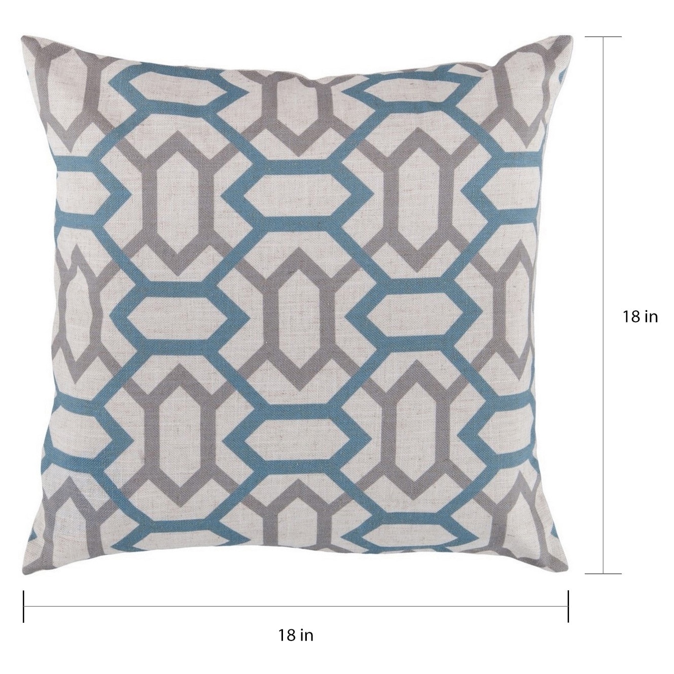 Shop St Mawes Trellis 18 Inch Decorative Pillow Cover On Sale
