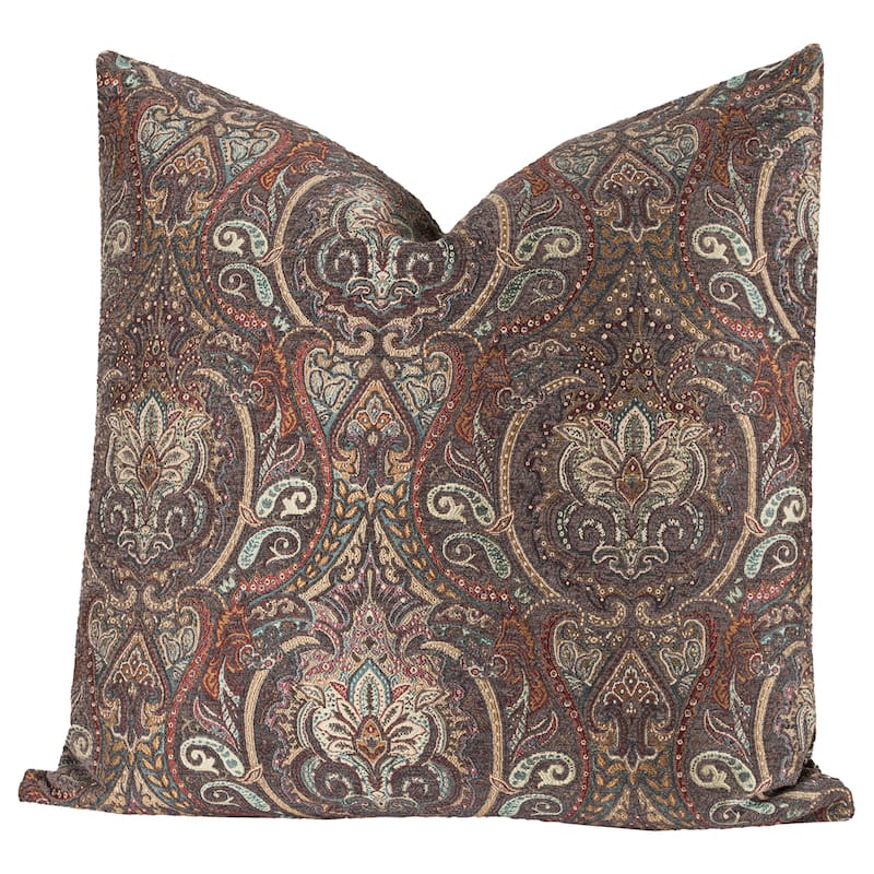 Copper Grove Standish Raj Damask Throw Pillow