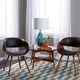 Corvus Mid-century Modern Accent Chair - Thumbnail 1