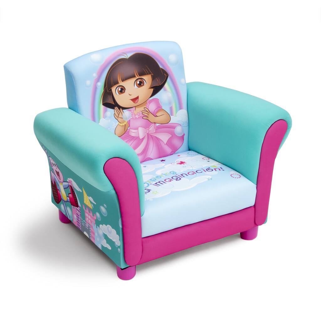 Dora the Explorer Upholstered Chair by Delta Children