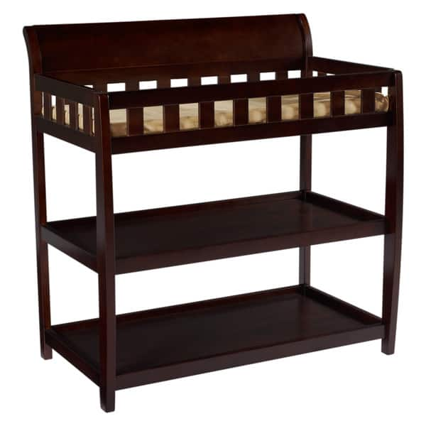 slide 2 of 4, Bentley Changing Table, Chocolate