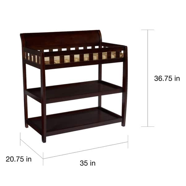 Bentley Changing Table, Chocolate