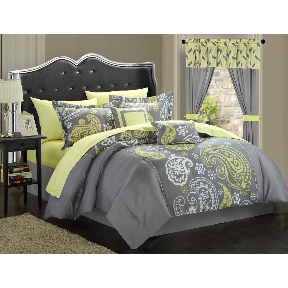 Queen Size Reversible 10 Pieces or More Comforter Sets - Bed Bath & Beyond