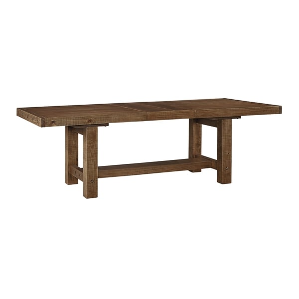 Tamilo Gray/Brown Rectangle Extension Dining Room Table. Opens flyout.