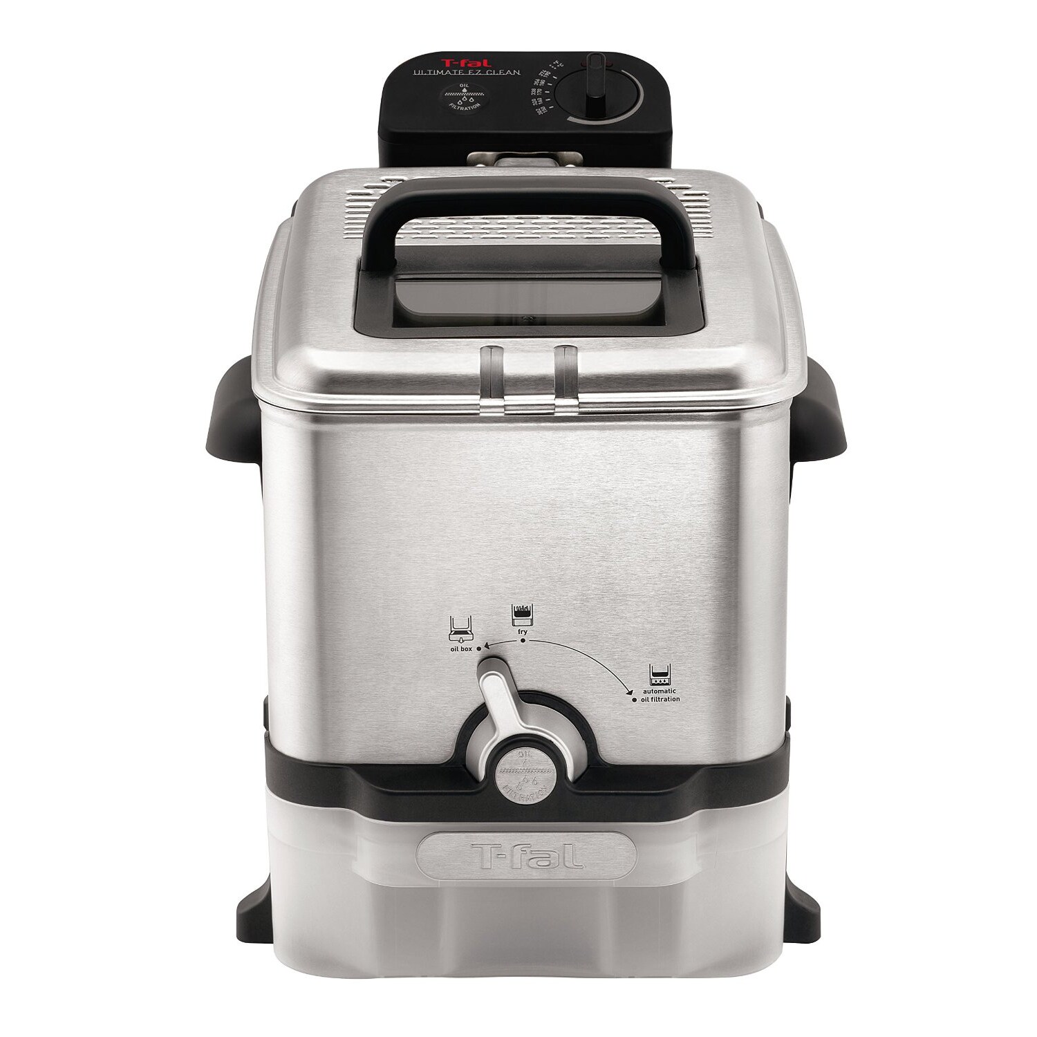 T-fal FR8000 Deep Fryer with Basket Stainless Steel for sale online 