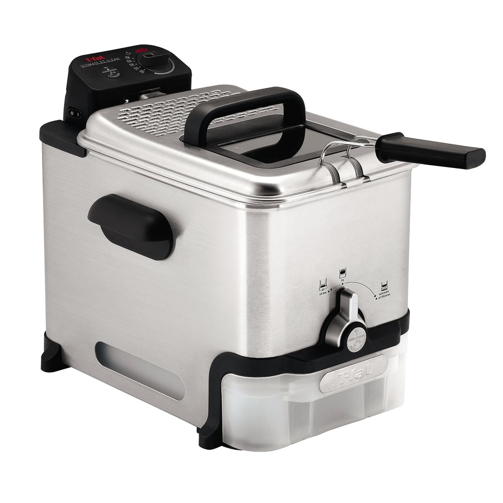 6L 1500W Countertop Electric Deep Fryer with Basket Lid Single Removable  Tank - Bed Bath & Beyond - 31298788