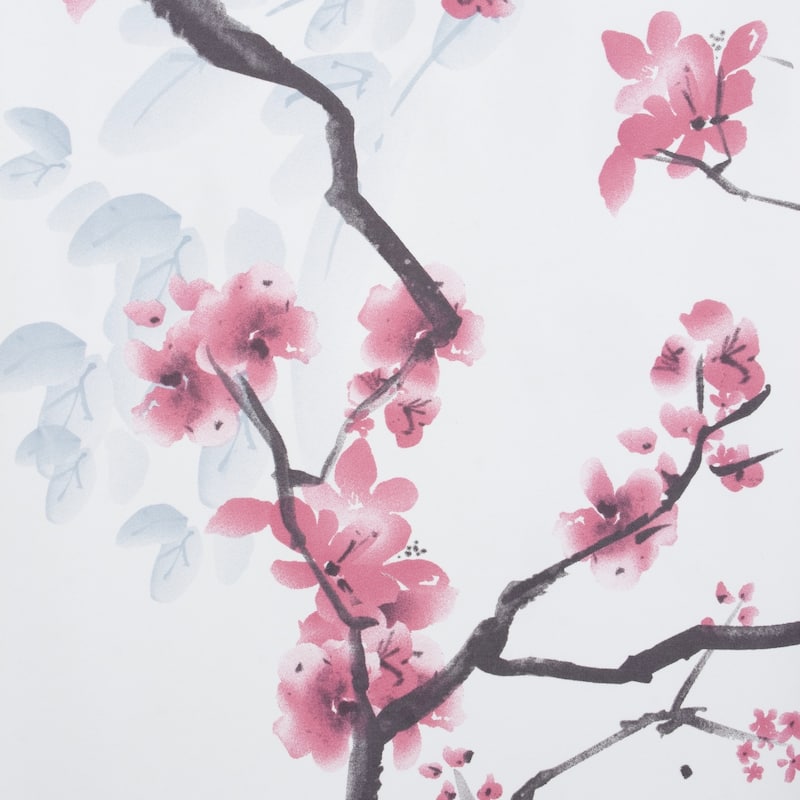 Maytex Cherrywod Fabric Shower Curtain
