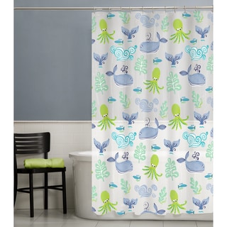 Maytex Sea Creatures PEVA Shower Curtain