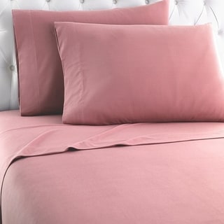 pink flannel bed sheets for less overstock pink flannel sheets full