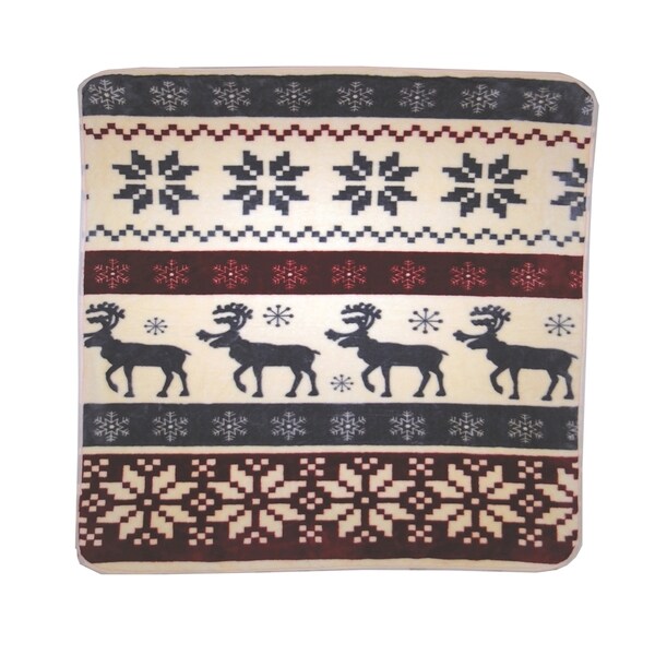 Warm Oversized Holiday Throw- Multiple Holiday Patterns Available
