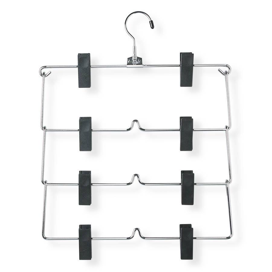Honey Can Do 4-tier Fold Up Skirt Hanger 2-pack