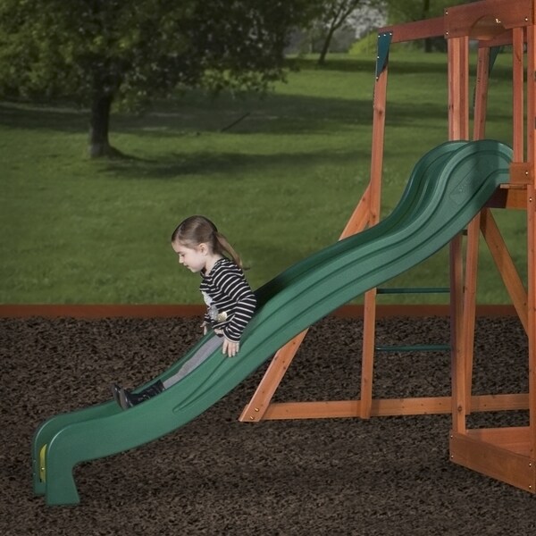 backyard discovery monticello cedar swing set