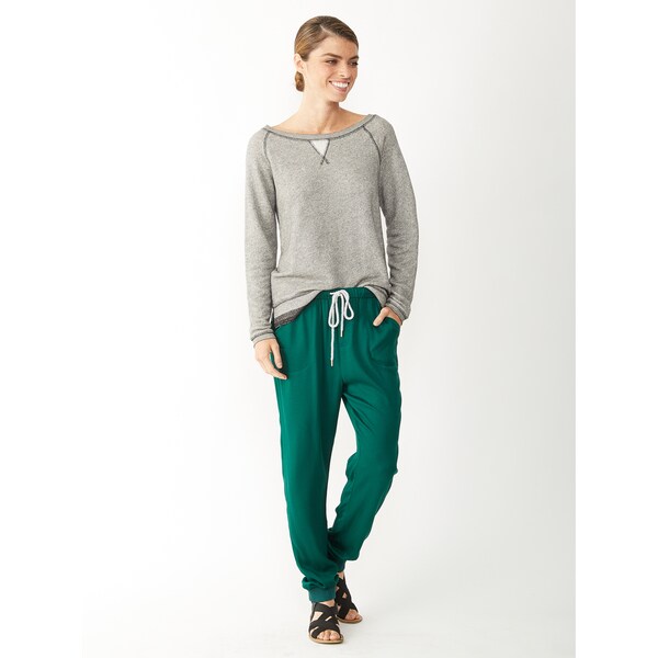 women's rayon jogger pants