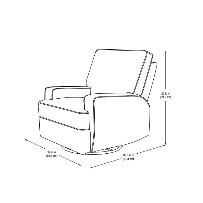 Baby relax rylan swivel gliding outlet recliner