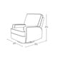 preview thumbnail 18 of 31, Avenue Greene Holly Swivel Glider Recliner Chair