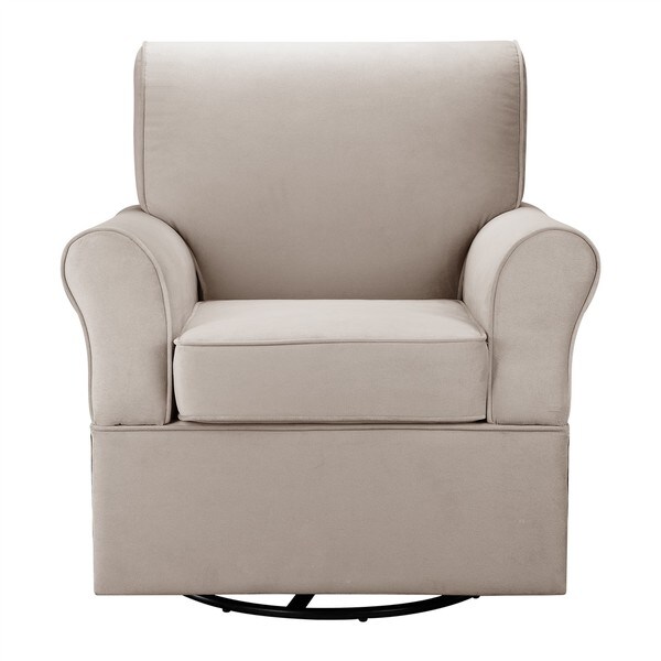 baby relax kelcie swivel glider & ottoman