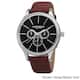 Option Brown strap/black dial