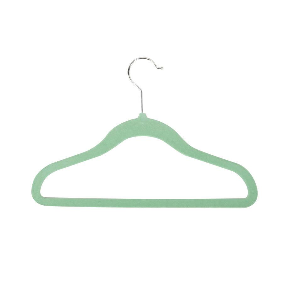 Honey-Can-Do Green Kids Velvet Touch Hangers (60-pack)