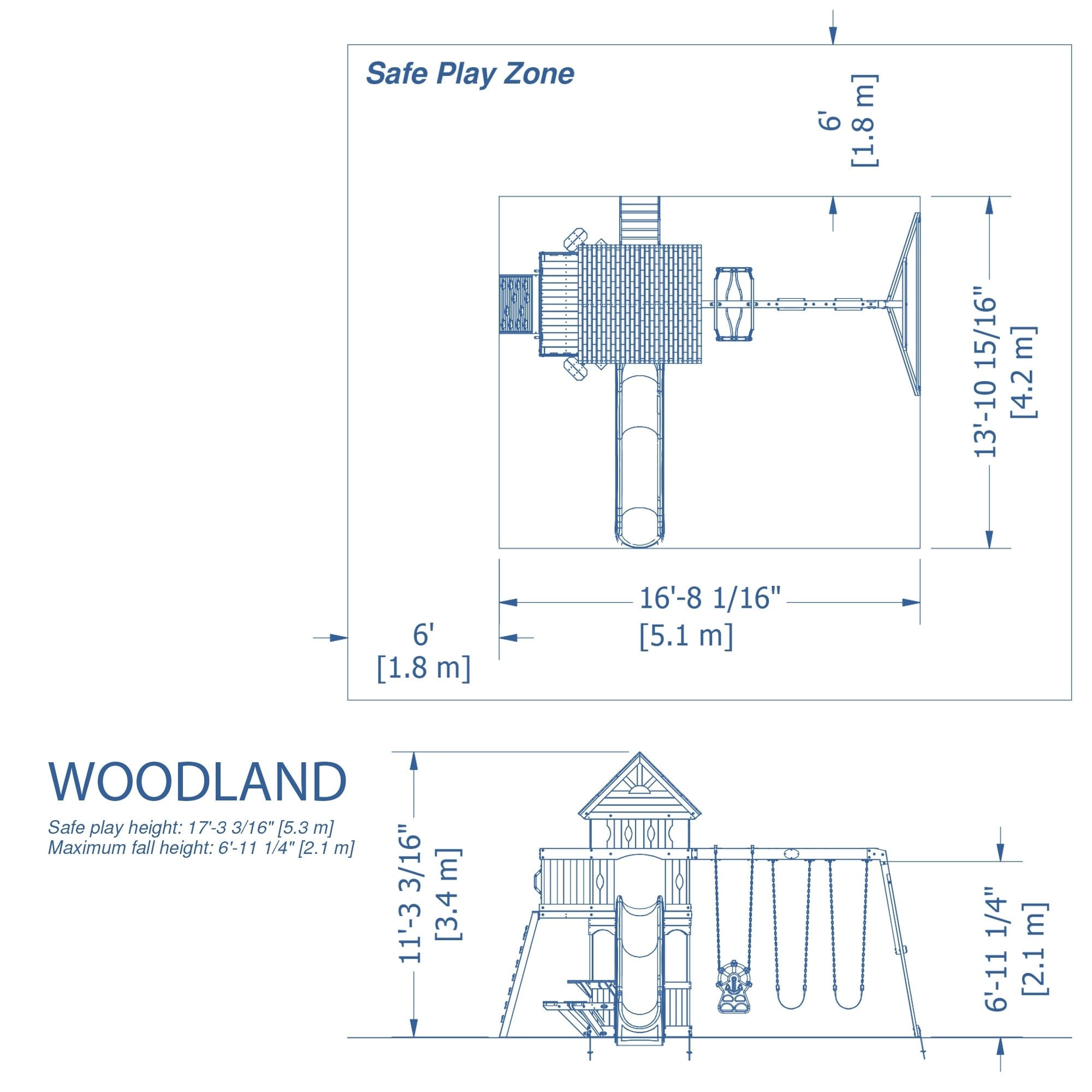 backyard discovery woodland cedar swing set