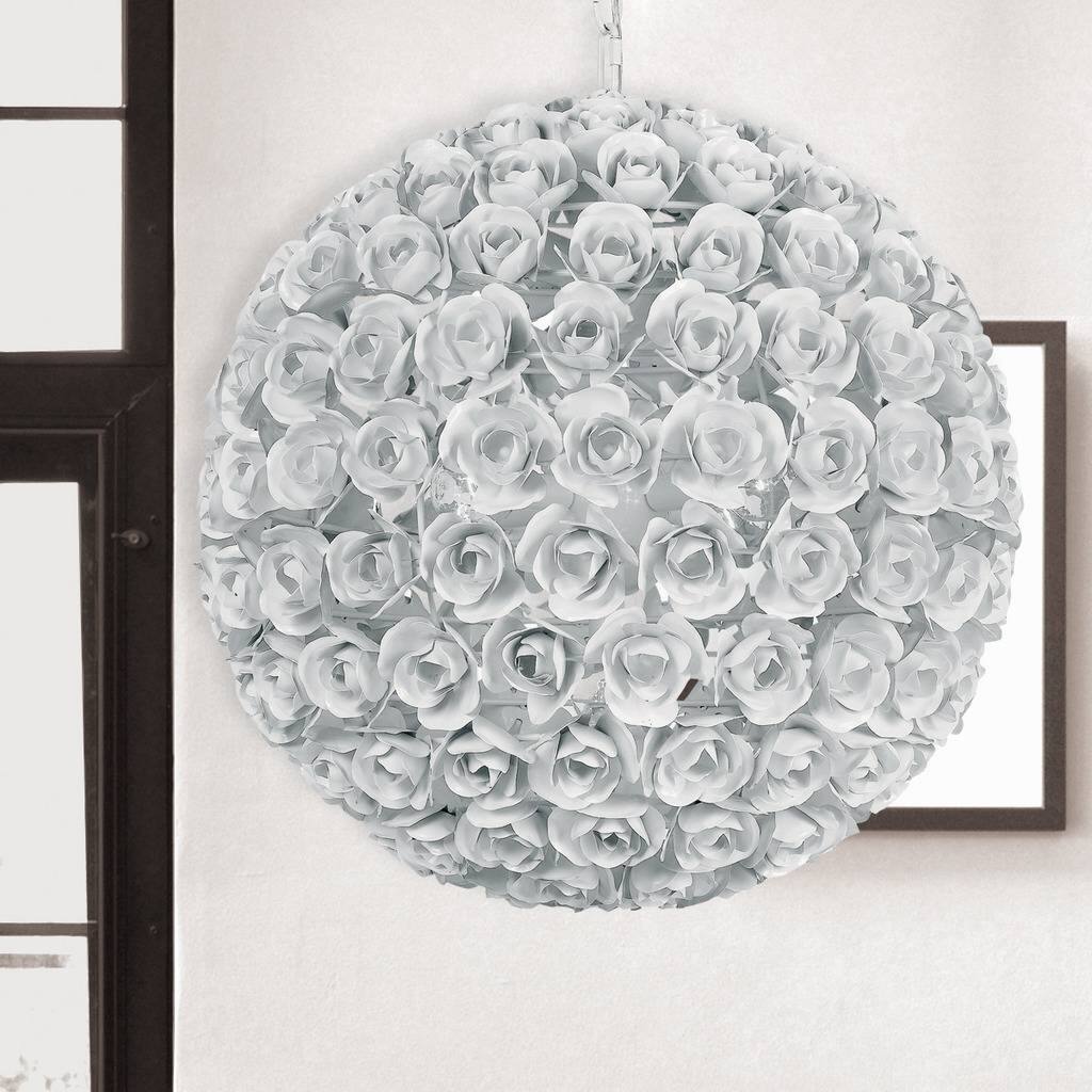 5-light Wet White Chandelier - Chandeliers For Bedrooms by Overstock.com