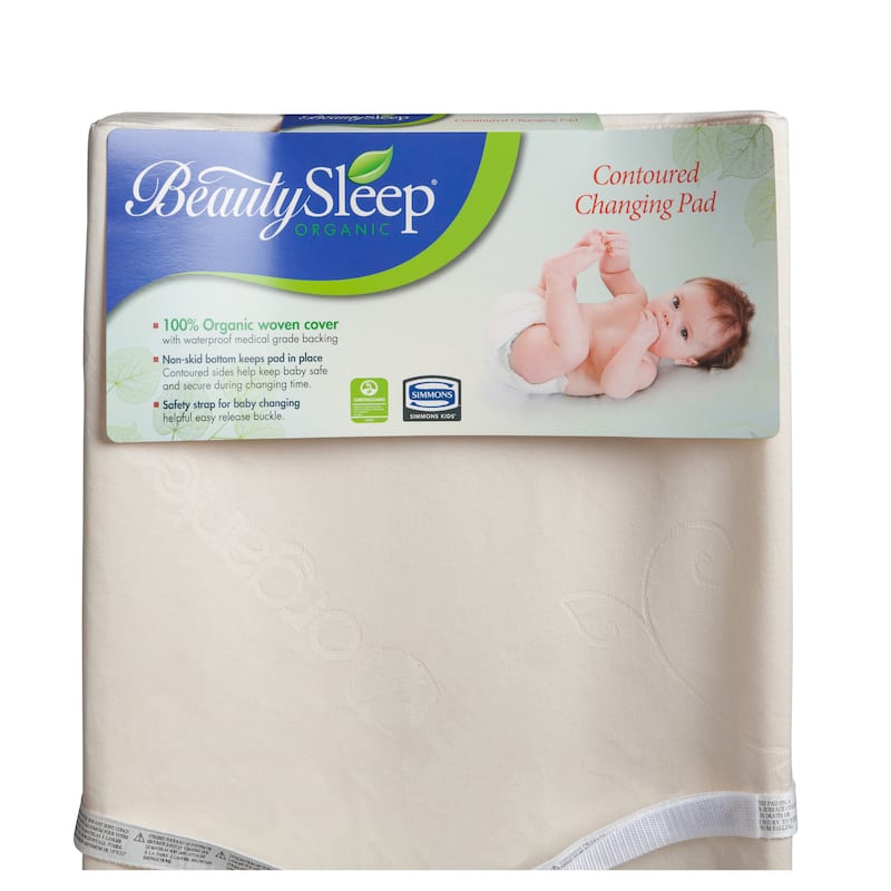 BeautySleep Organic Contoured Changing Pad