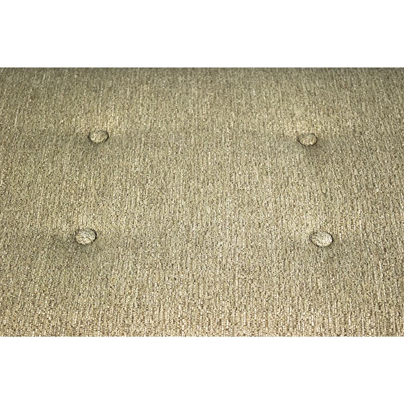 Kaya Button Tufted Upholstered Long Bench