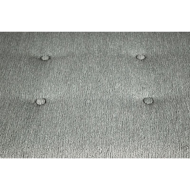 Kaya Button Tufted Upholstered Long Bench
