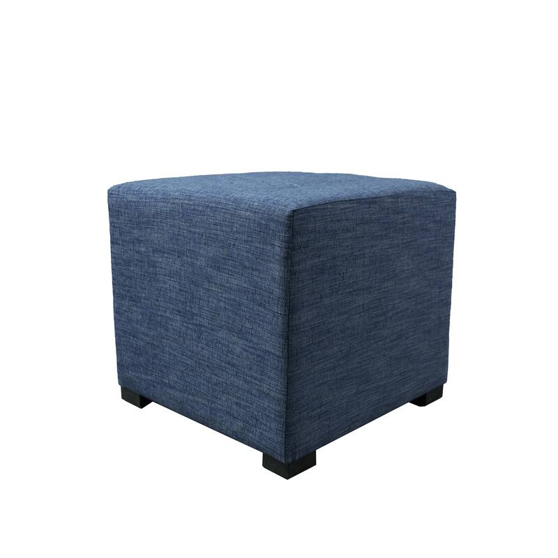 MJL Furniture Key Largo 4-button Tufted Square Ottoman