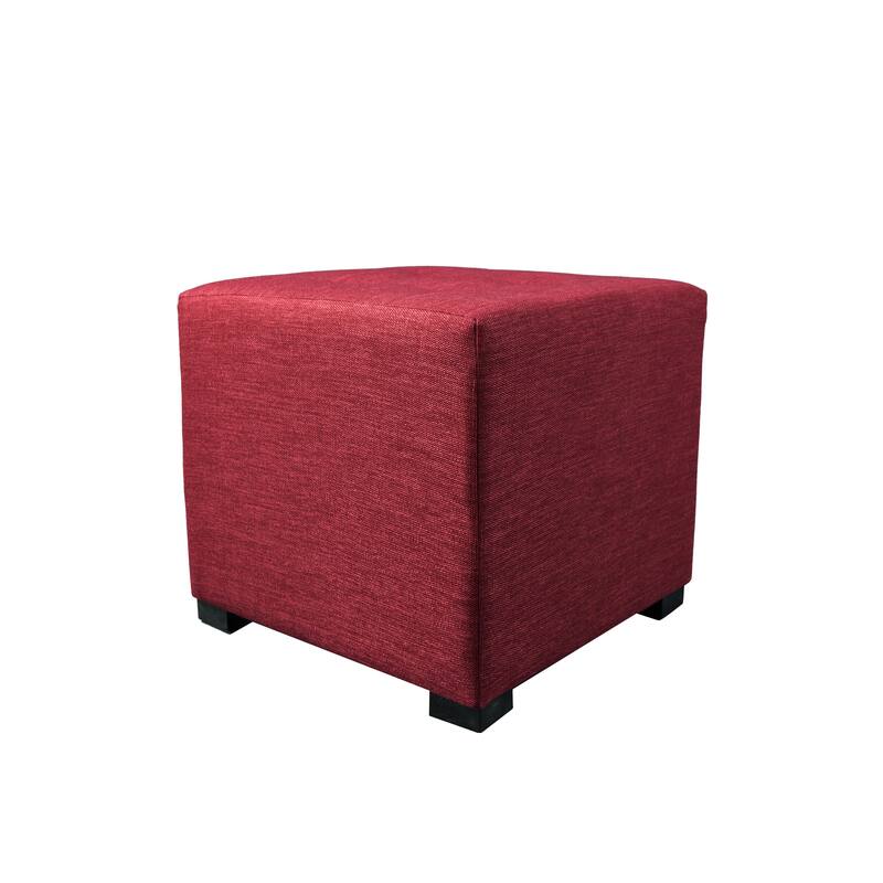 MJL Furniture Key Largo 4-button Tufted Square Ottoman