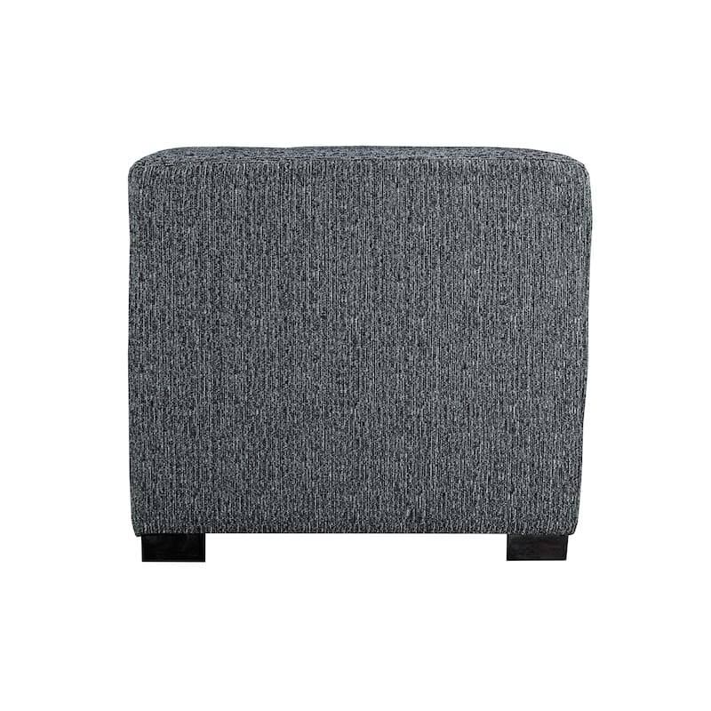 MJL Furniture Text2 Olivia 4-button Tufted Square Ottoman