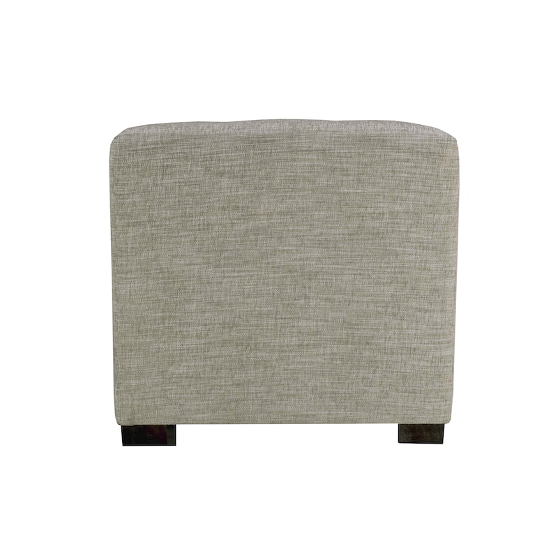 MJL Furniture Lucky Square Button Tufted Ottoman