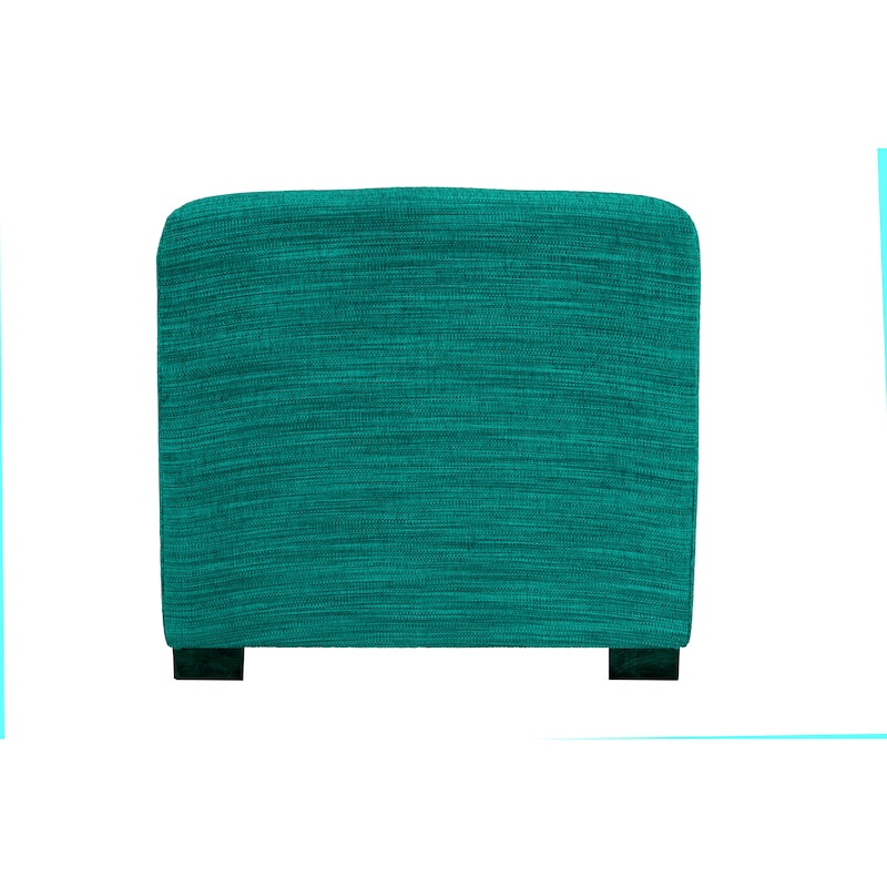 MJL Furniture Lucky Square Button Tufted Ottoman