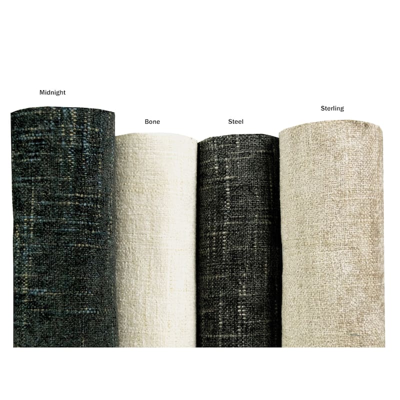 MJL Furniture Atlas 4-button Tufted Square Ottoman
