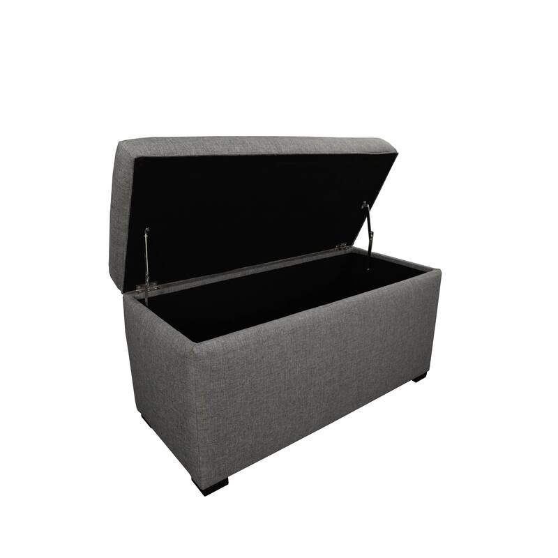 Angela 8-button Tufted Sand Storage Trunk Bench
