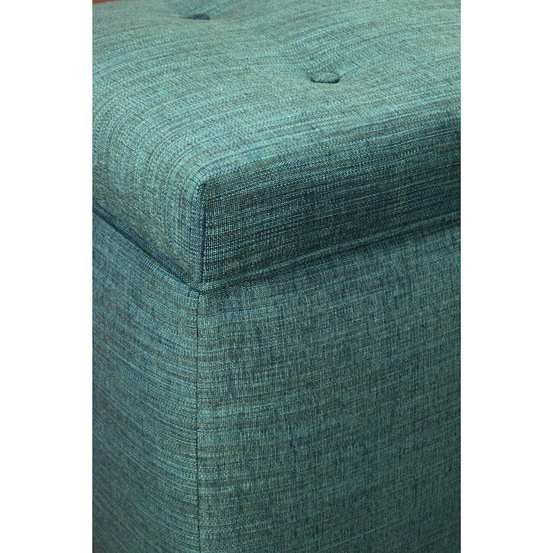 Angela 8 Button Tufted Lucky Storage Trunk - Bench