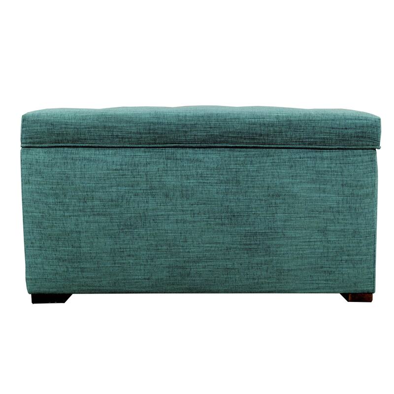 Angela 8 Button Tufted Lucky Storage Trunk - Bench