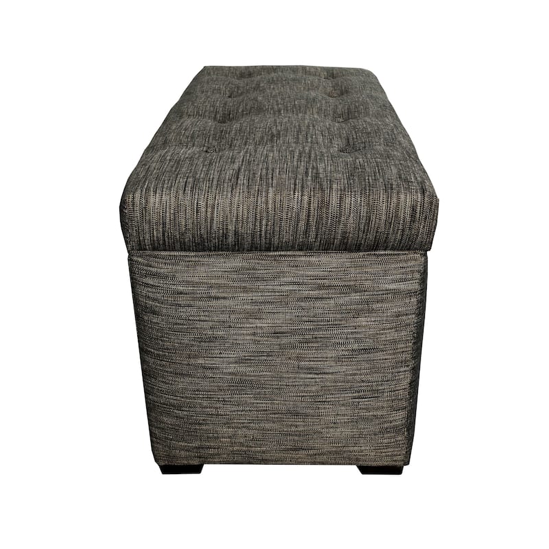 Angela 8 Button Tufted Lucky Storage Trunk - Bench