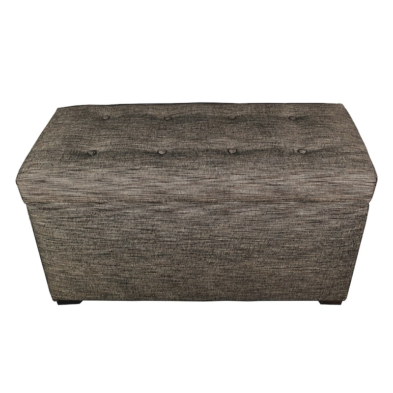 Angela 8 Button Tufted Lucky Storage Trunk - Bench