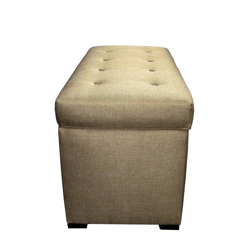 Angela 8-button Tufted HJM08 Storage Trunk Bench