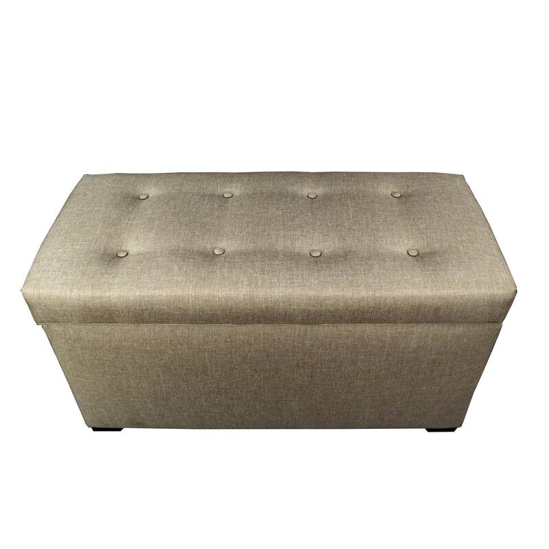 Angela 8-button Tufted HJM08 Storage Trunk Bench