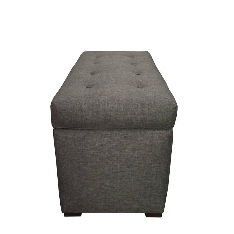 Angela 8-button Tufted HJM08 Storage Trunk Bench