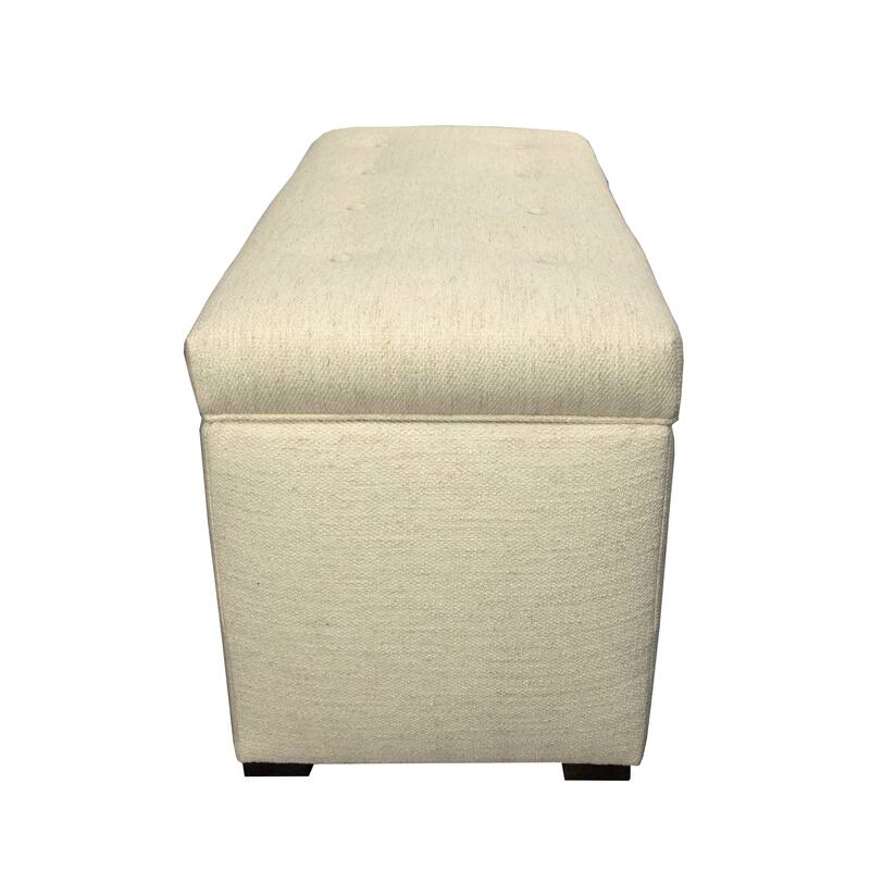 Angela 8 Button Tufted Belfast Storage Trunk - Bench