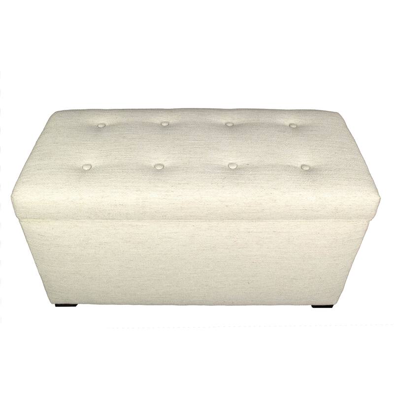 Angela 8 Button Tufted Belfast Storage Trunk - Bench