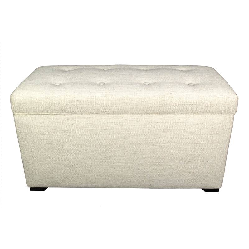 Angela 8 Button Tufted Belfast Storage Trunk - Bench