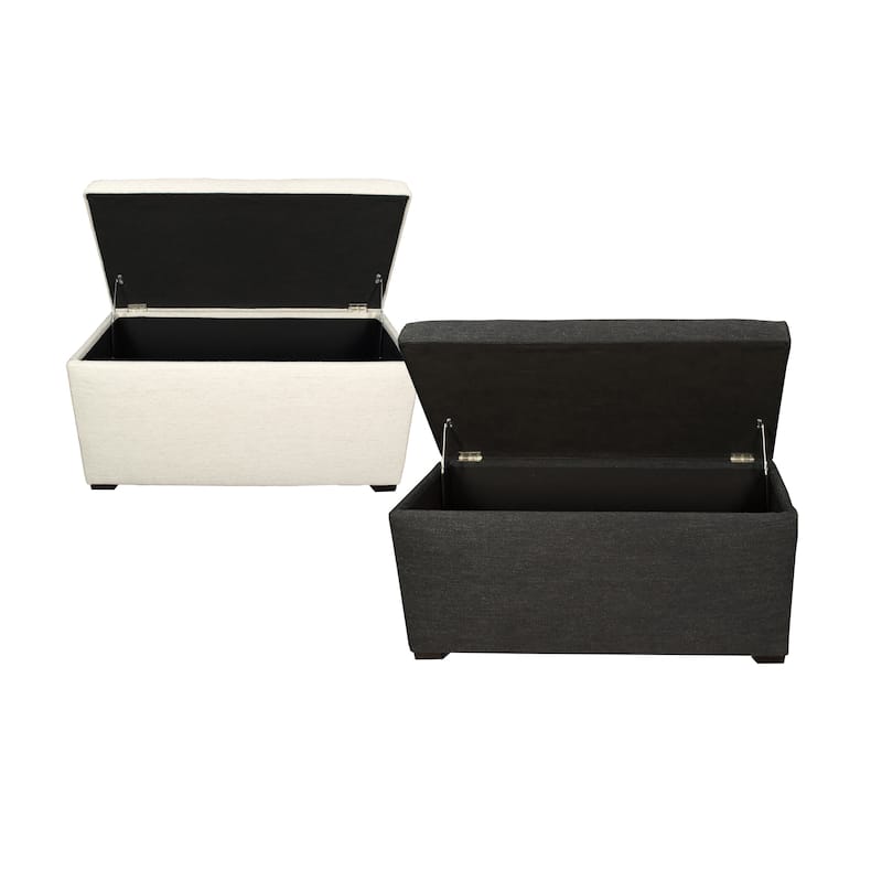Angela 8 Button Tufted Belfast Storage Trunk - Bench