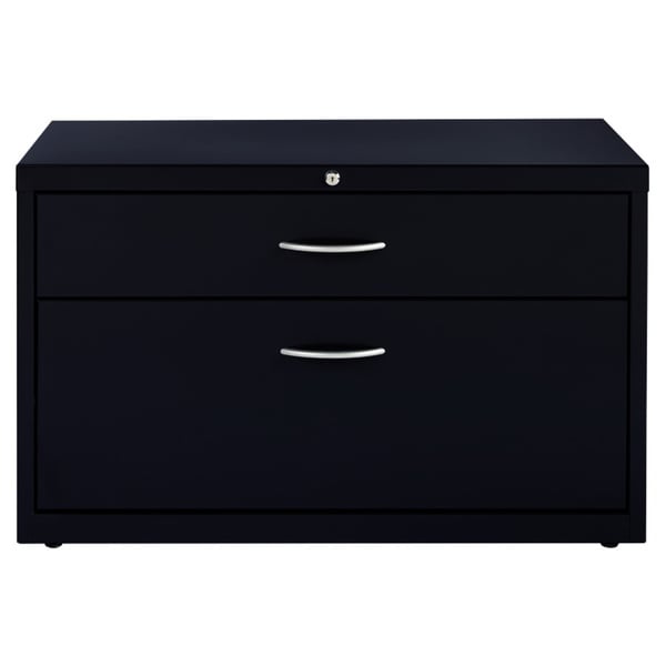 black office credenza with file drawers