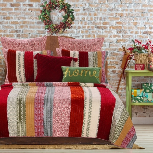 Marley Quilt Set by Greenland Home Fashions