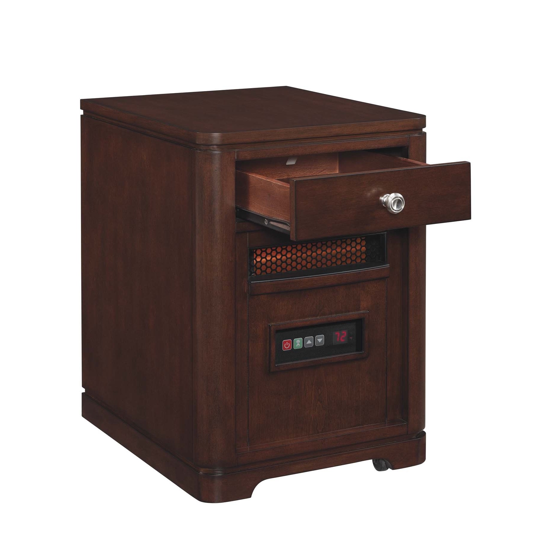 DuraFlame 10HET4128-C244 Cherry Portable Electric Infrared Quartz Heater -  Bed Bath u0026 Beyond - 10756747