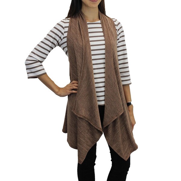 tan sweater vest womens
