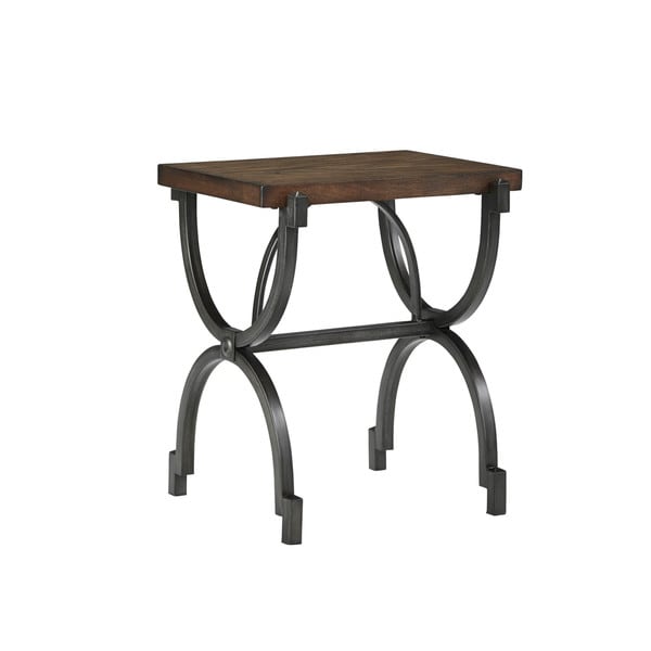 Signature Design By Ashley Baybrin Rustic Brown Chair Side End Table